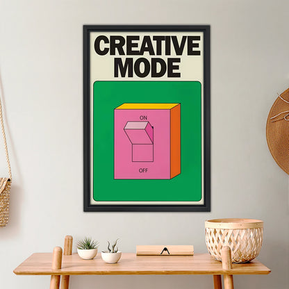 Creative Mode Modern Geometric Art Print|Liberty Signs #L389