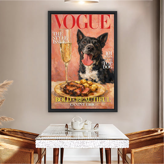 101 Ways to Be a Good Dog Funny Art Print| Liberty Signs #L1530