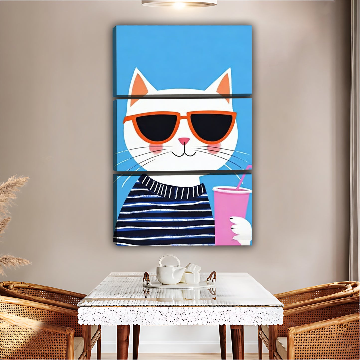 Cool Cat with Sunglasses Art|Liberty Signs #L511