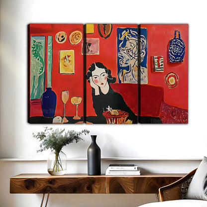 Matisse Style Modern Interior Art|Liberty Signs #L532