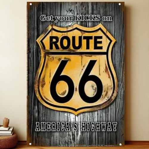 8x12 Classic Car Metal Sign – Vintage Tin Wall Art for Auto Fans & Garages | Liberty Signs #4210