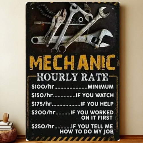 8x12 Classic Car Metal Sign – Vintage Tin Wall Art for Auto Fans & Garages | Liberty Signs #4212
