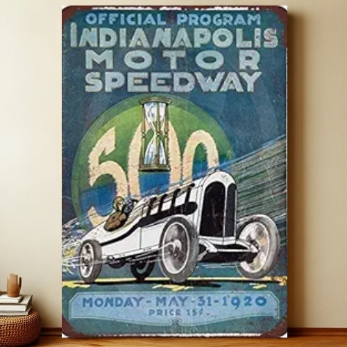 8x12 Classic Car Metal Sign – Vintage Tin Wall Art for Auto Fans & Garages | Liberty Signs #4216