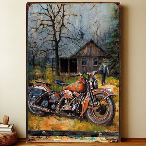 8x12 Classic Car Metal Sign – Vintage Tin Wall Art for Auto Fans & Garages | Liberty Signs #4226