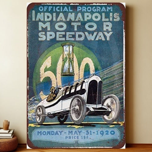 8x12 Classic Car Metal Sign – Vintage Tin Wall Art for Auto Fans & Garages | Liberty Signs #4231