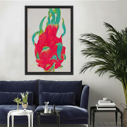 Dragon Fruit Wall Art — Vibrant Tropical Botanical Print| Liberty Signs#L941