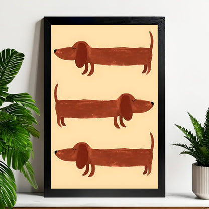 Neutral Abstract Framed Wall Art – Minimalist Line Art for Office or Studio | Liberty Signs#M3260