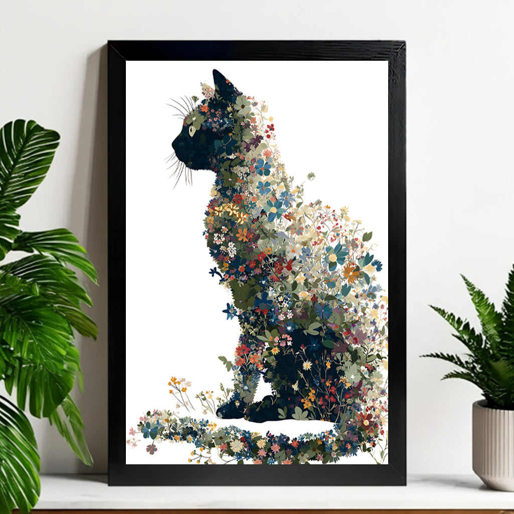 Neutral Abstract Framed Wall Art – Minimalist Line Art for Office or Studio | Liberty Signs#M3269