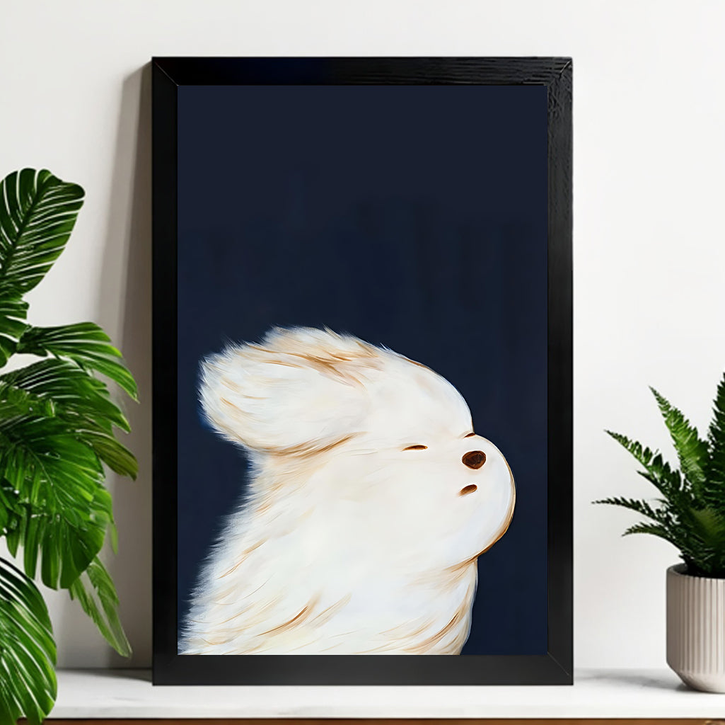 Neutral Abstract Framed Wall Art – Minimalist Line Art for Office or Studio | Liberty Signs#M3391