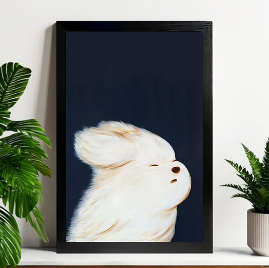 Neutral Abstract Framed Wall Art – Minimalist Line Art for Office or Studio | Liberty Signs#M3391
