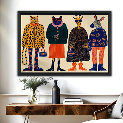 Fashion Animal Crew Wall Art|Liberty Signs #L533