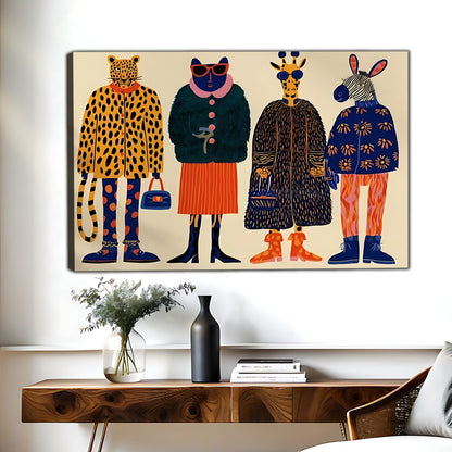 Fashion Animal Crew Wall Art|Liberty Signs #L533