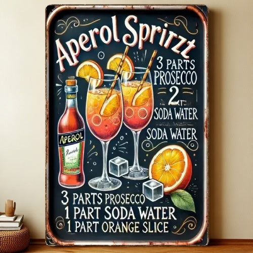 8x12 Funny Bar Metal Sign – Tin Wall Art for Home Bars & Man Caves | Liberty Signs #5205
