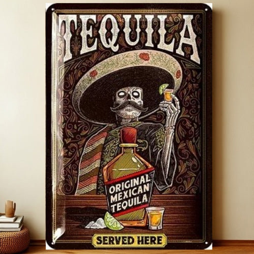 8x12 Funny Bar Metal Sign – Tin Wall Art for Home Bars & Man Caves | Liberty Signs #5210