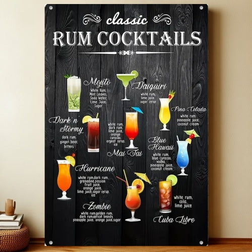 8x12 Funny Bar Metal Sign – Tin Wall Art for Home Bars & Man Caves | Liberty Signs #5217