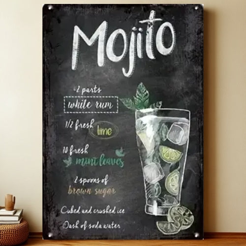 8x12 Funny Bar Metal Sign – Tin Wall Art for Home Bars & Man Caves | Liberty Signs #5224