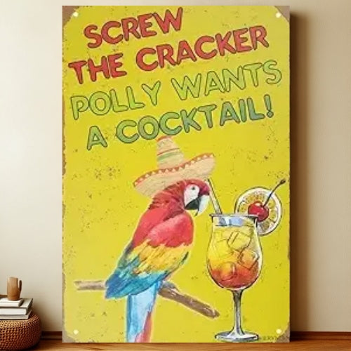 8x12 Funny Bar Metal Sign – Tin Wall Art for Home Bars & Man Caves | Liberty Signs #5241