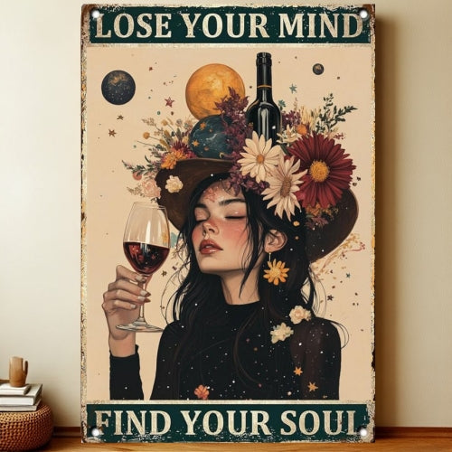 8x12 Funny Bar Metal Sign – Tin Wall Art for Home Bars & Man Caves | Liberty Signs #5249
