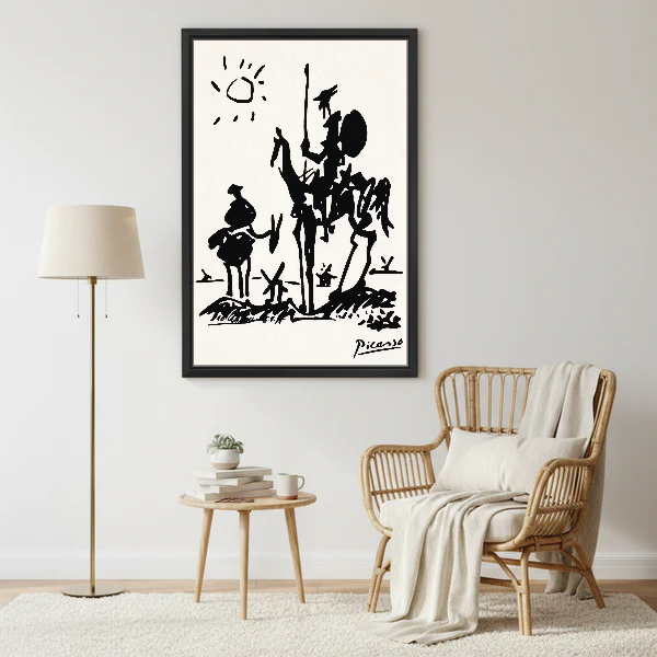 Don Quixote Canvas Wall Art L6308