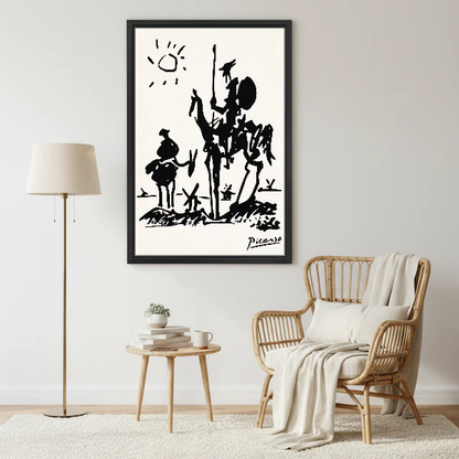Don Quixote Canvas Wall Art L6308