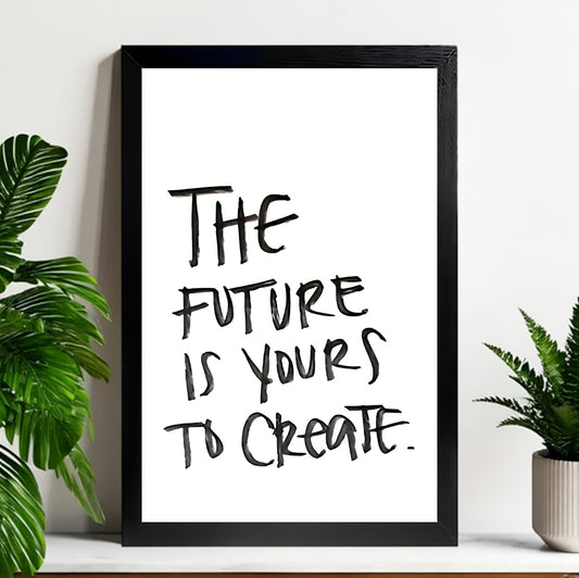 12x18 Neutral Abstract Framed Wall Art – Minimalist Line Art for Office or Studio | Liberty Signs#M3163