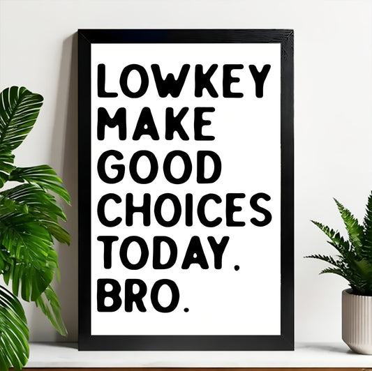 Neutral Abstract Framed Wall Art – Minimalist Line Art for Office or Studio | Liberty Signs#M3517