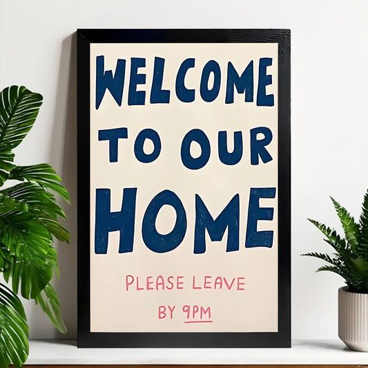 Neutral Abstract Framed Wall Art – Minimalist Line Art for Office or Studio | Liberty Signs#M3536