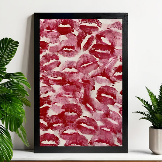 Neutral Abstract Framed Wall Art – Minimalist Line Art for Office or Studio | Liberty Signs#M3206