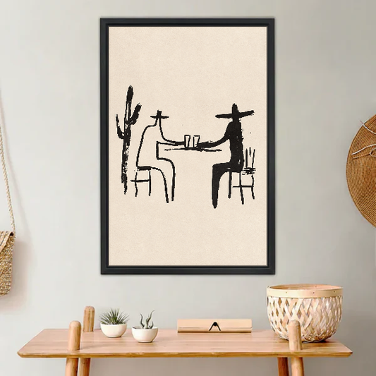 Cowboy Toast Canvas Wall Art L6252
