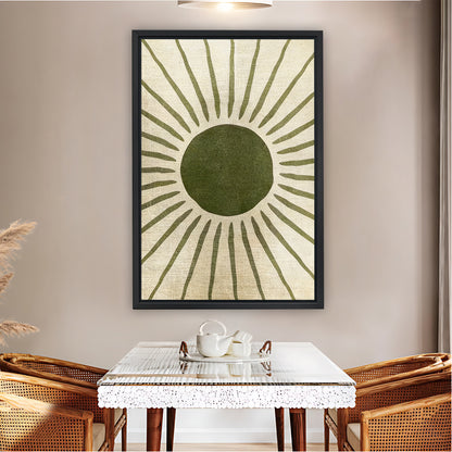 Minimalist Sunburst Geometric Wall Art| Liberty Signs #L1517