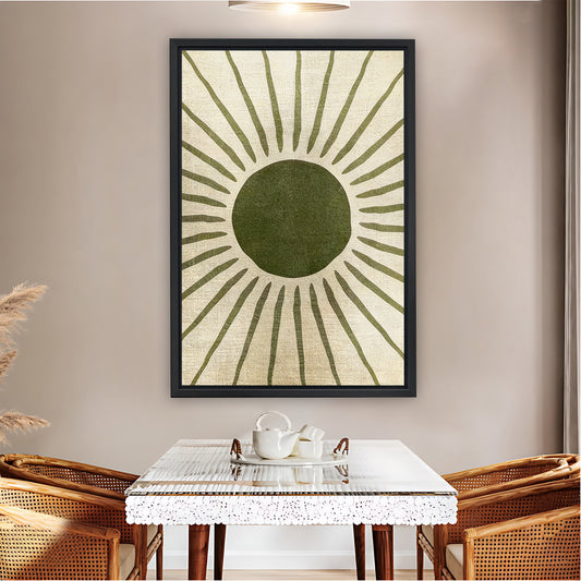 Minimalist Sunburst Geometric Wall Art| Liberty Signs #L1517