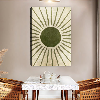 Minimalist Sunburst Geometric Wall Art| Liberty Signs #L1517