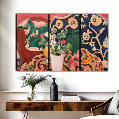 Vibrant Floral Bouquet Canvas Art | Bold Colorful Wall Decor|Liberty Signs #L623