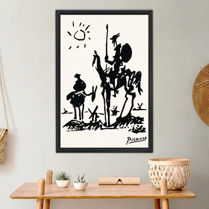 Don Quixote Canvas Wall Art L6308