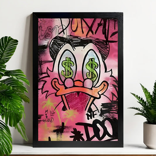 Neutral Abstract Framed Wall Art – Minimalist Line Art for Office or Studio | Liberty Signs#M3280