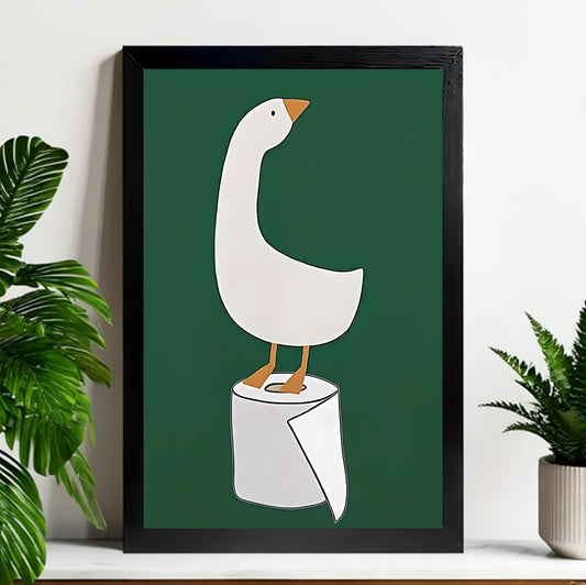 Neutral Abstract Framed Wall Art – Minimalist Line Art for Office or Studio | Liberty Signs#M3236