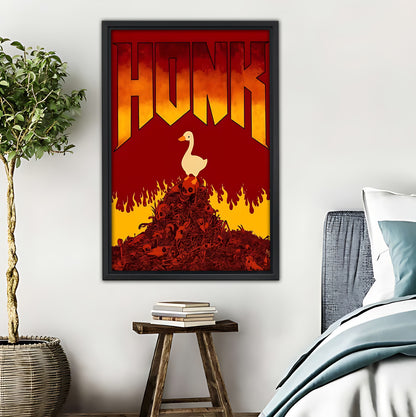 Heavy Metal Honk Goose Poster |Liberty Signs #L365