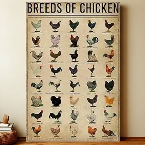 8x12 Farmhouse Metal Sign – Rustic Tin Wall Art with Barn & Animals | Liberty Signs #7208