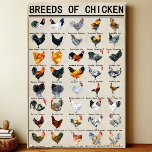 8x12 Farmhouse Metal Sign – Rustic Tin Wall Art with Barn & Animals | Liberty Signs #7215