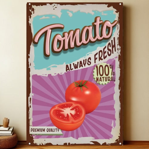 8x12 Kitchen Metal Sign – Coffee & Recipe Tin Wall Decor for Homes | Liberty Signs #8219