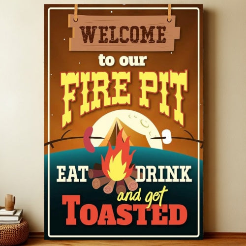 8x12 Kitchen Metal Sign – Coffee & Recipe Tin Wall Decor for Homes | Liberty Signs #8224