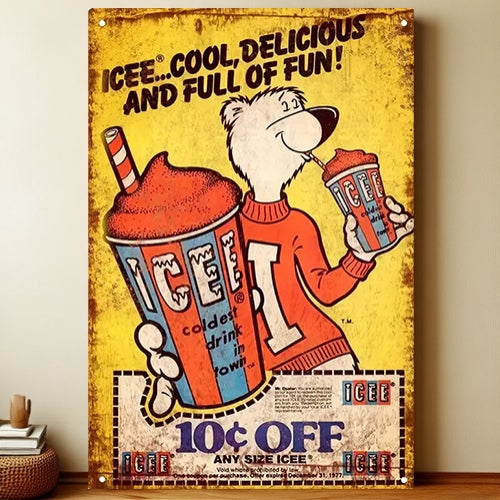 8x12 Kitchen Metal Sign – Coffee & Recipe Tin Wall Decor for Homes | Liberty Signs #8233