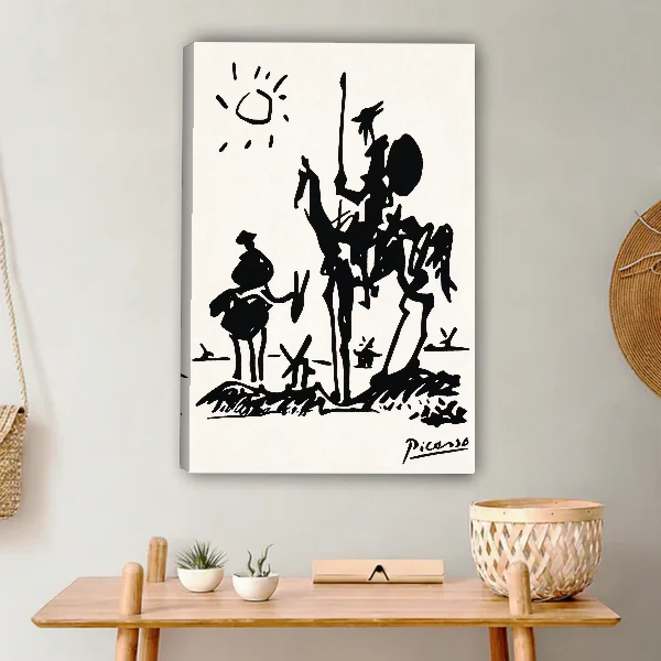 Don Quixote Canvas Wall Art L6308