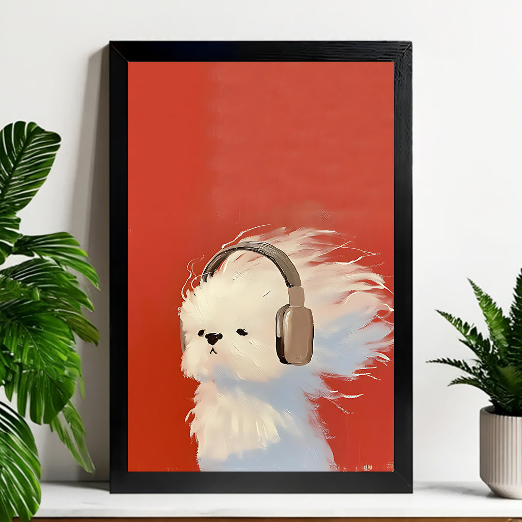 Neutral Abstract Framed Wall Art – Minimalist Line Art for Office or Studio | Liberty Signs#M3316