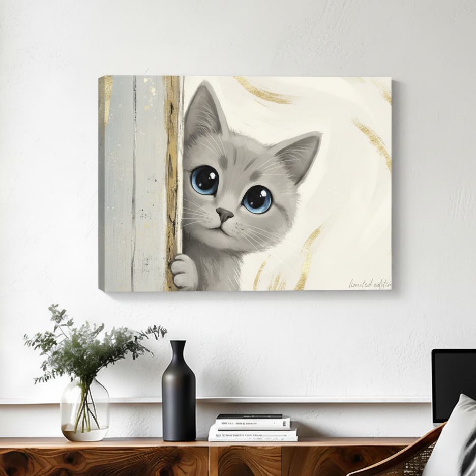 立体无框装饰画效果