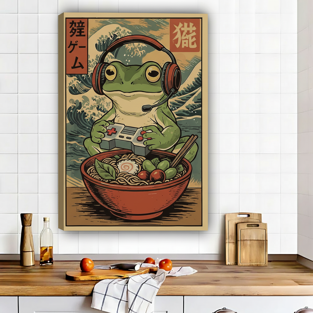 游戏青蛙画布场景图