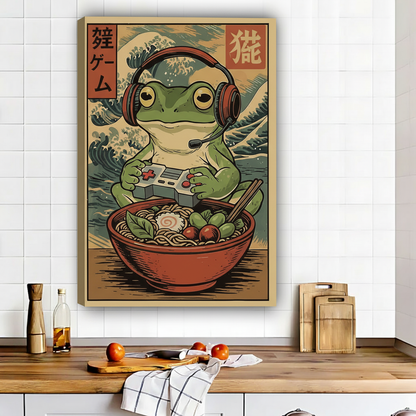 游戏青蛙画布场景图