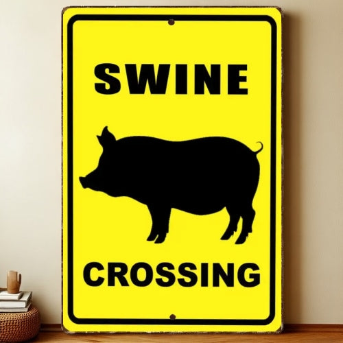 8x12 Funny Quote Metal Sign – Hilarious Tin Wall Art for Office & Garage | Liberty Signs #9233