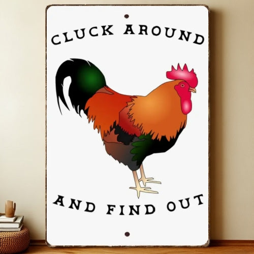 8x12 Funny Quote Metal Sign – Hilarious Tin Wall Art for Office & Garage | Liberty Signs #9239