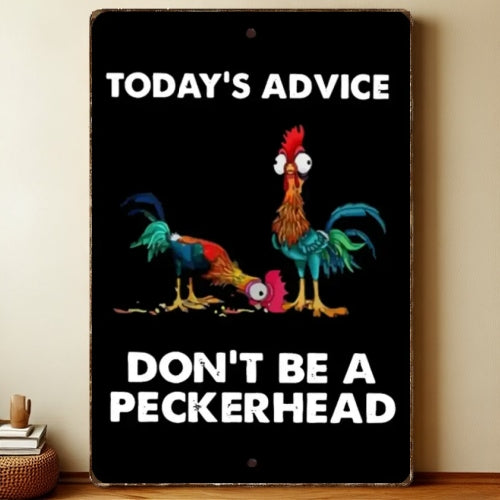 8x12 Funny Quote Metal Sign – Hilarious Tin Wall Art for Office & Garage | Liberty Signs #9243